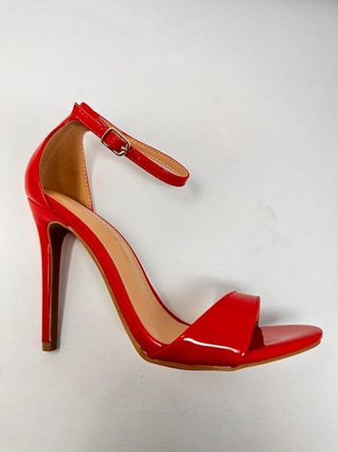 Women's Tampa Round Toe Single Band Ankle Strap Stiletto High Heel Sandals Tampa - Picture 69 of 80