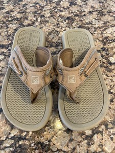 kids sperry flip flops