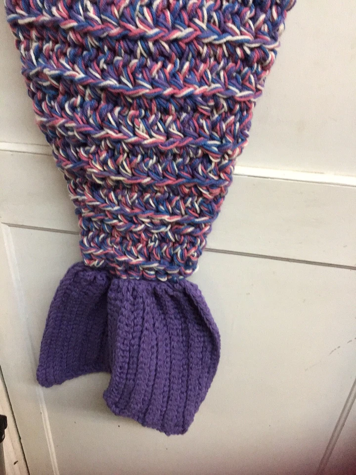 Ladies Or Medium Child Long  Mermaid Hand Knitted Skirt 43” Long - Image 2 of 4