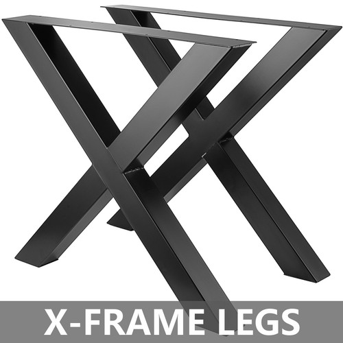 16" 40" 2Pc Cast Iron Table Leg Metal Desk Legs Furniture 28" Coffee