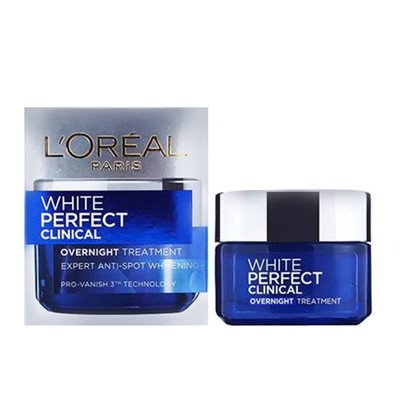 loreal white perfect overnight treatment