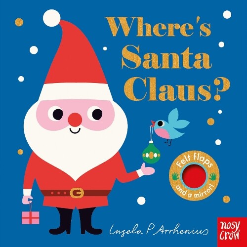 Thumbnail - Ingela P Arrhenius Where's Santa Claus? (kartonbuch) Felt Flaps