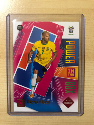 Richarlison Donruss Optic Gold ジャージナンバー 2021-22 Panini Donruss Power In The Box Press Proof #8 Richarlison
