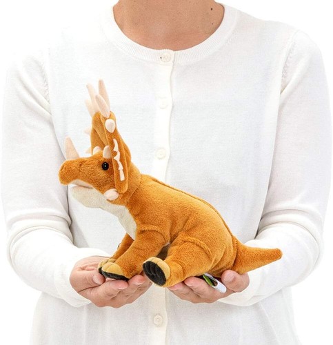 Styracosaurus Realistic Sitting Plush Toy 23cm Dinosaur Colorata Japan - Picture 3 of 5