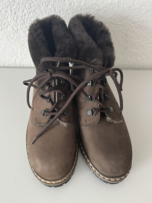 Winter shoes by Corani Swiss design, size 36, real leather, real fur, new
