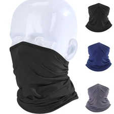 UV Protection Face Mask Neck Gaiter Quick Dry Scarf Breathable Bandana Balaclava