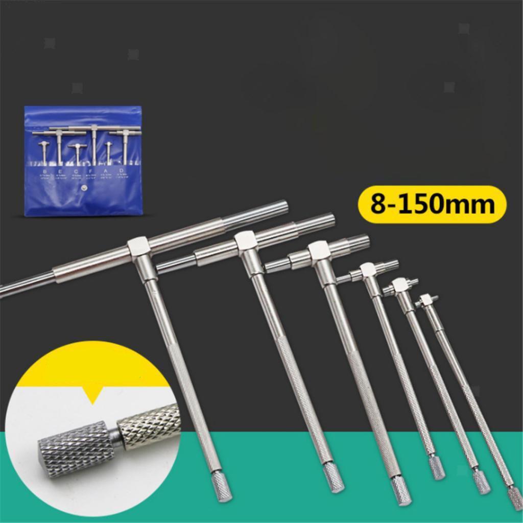 Teleskop-Messgerät-Set, Innenmikrometer, Innenmessgerät - 6-tlg