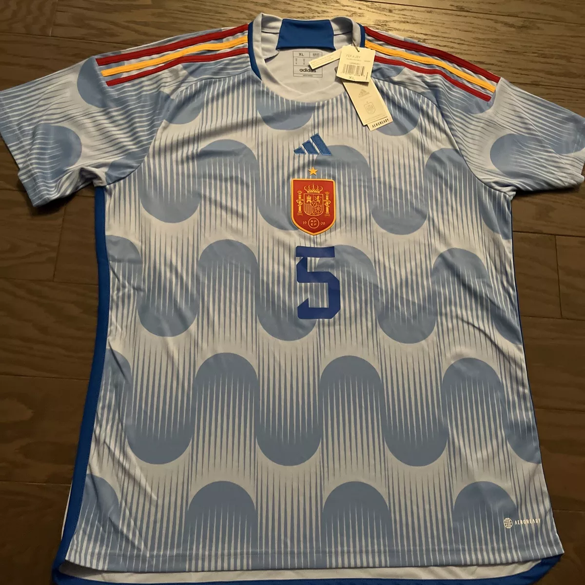 spain world cup away jersey