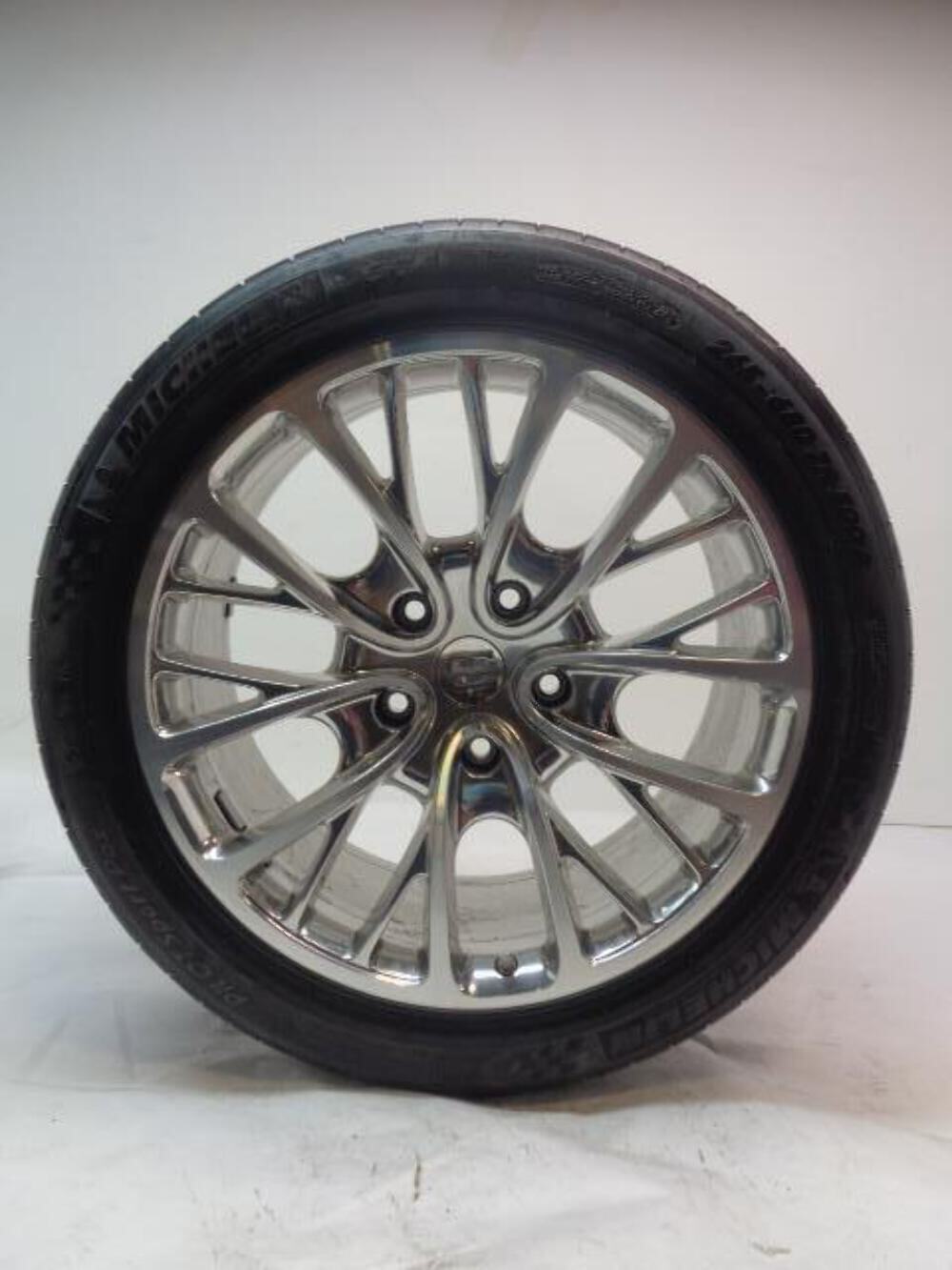 USED GENUINE BUGATTI BBS WHEEL 20X10 WITH MICHELIN PILOT 265-680ZR500A SR