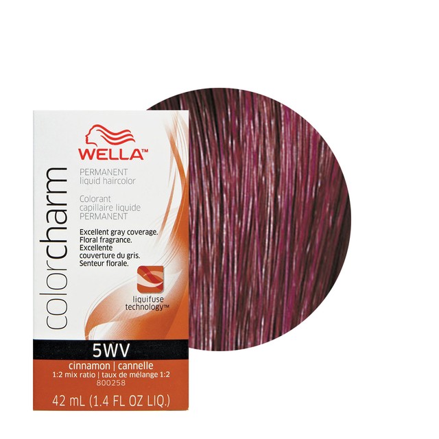 Wella Color Charm Permament Liquid Hair Color 42mL Cinnamon 5WV eBay