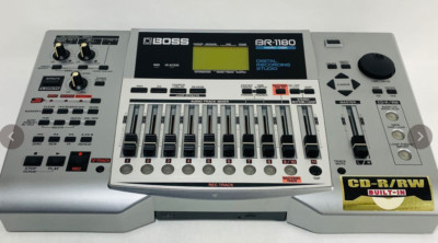 BOSS BR-1180 CD Digital Recording Studio Multi Track Recorder Very