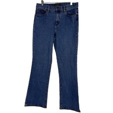 LRL Lauren Ralph Lauren Jeans Women's Size 12 Classic Bootcut Mid Rise Med Wash
