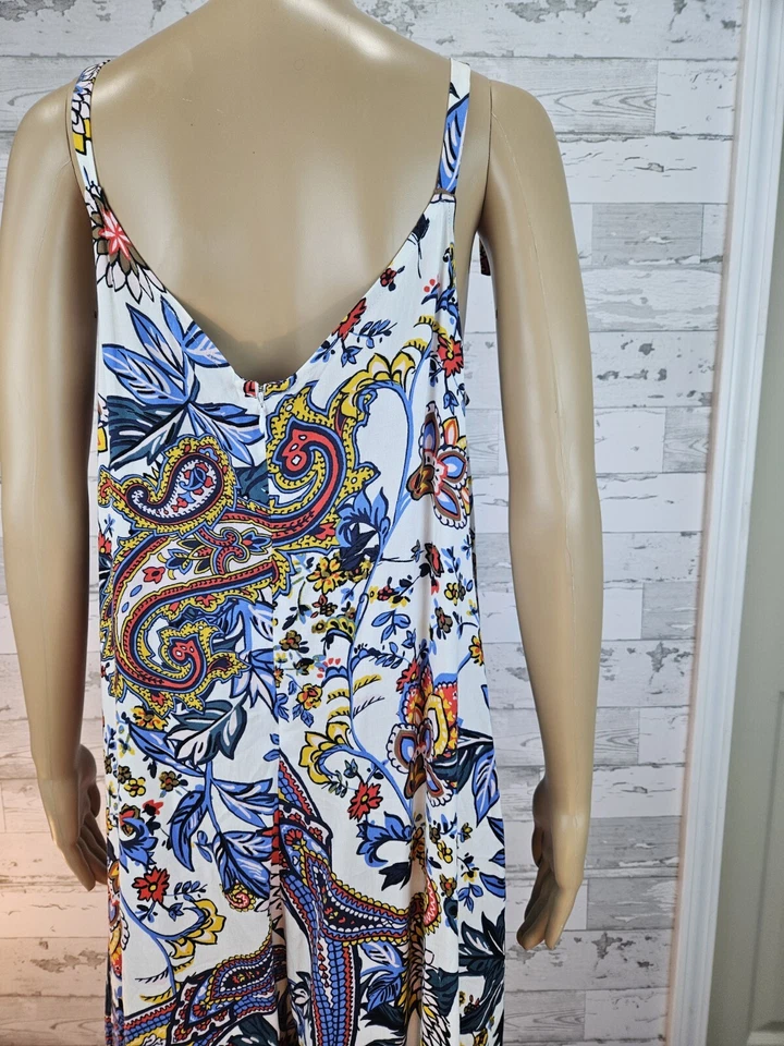 Mono para mujer Vince Camuto mediano floral cachemira lazo dobladillo en ángulo Foto 3 de 4