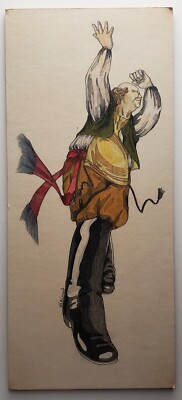 BOB McCORMACK Original Drawing ''Fiddler on the Roof'' London Production 1970