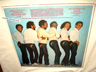 COMMODORES(LIONEL RICHIE)-IN THE POCKET-MOTOWN M8-955M1 VINYL