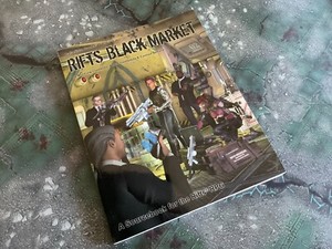 RIFTS rpg BLACK MARKET by Clements, Siembieda & Bellaire Palladium Books PB