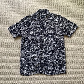 Nuon Shirt Hawaiian Floral Abstract Pattern Relaxed Fit Men S Retro Beach Resort