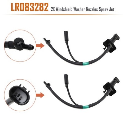 2X Heated Windscreen Washer Jet LR083282 für Discovery 5 Range Rover L405 H6
