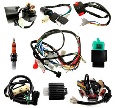 110cc ATV Wiring Harness Kit For Chinese 125cc 110cc Wiring Harness Compatible..