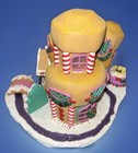 VTG Danbury Mint Pillsbury Doughboy Popover Palace 1999 Christmas Holiday Vilage — photo 5