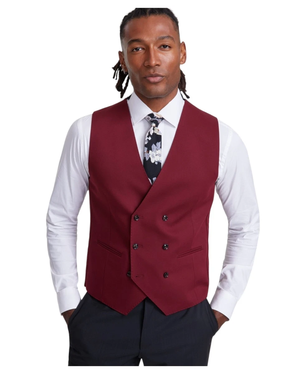 Double Breasted Suit Vests for Men for sale - eBay