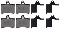 A.B.S. BremsbeläGe Hinten Rechts Links FüR Citroen C5 I II