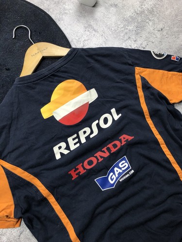 Camiseta Honda GAS Racing Repsol Big Logo Streetwear Racer - Imagen 10 de 13