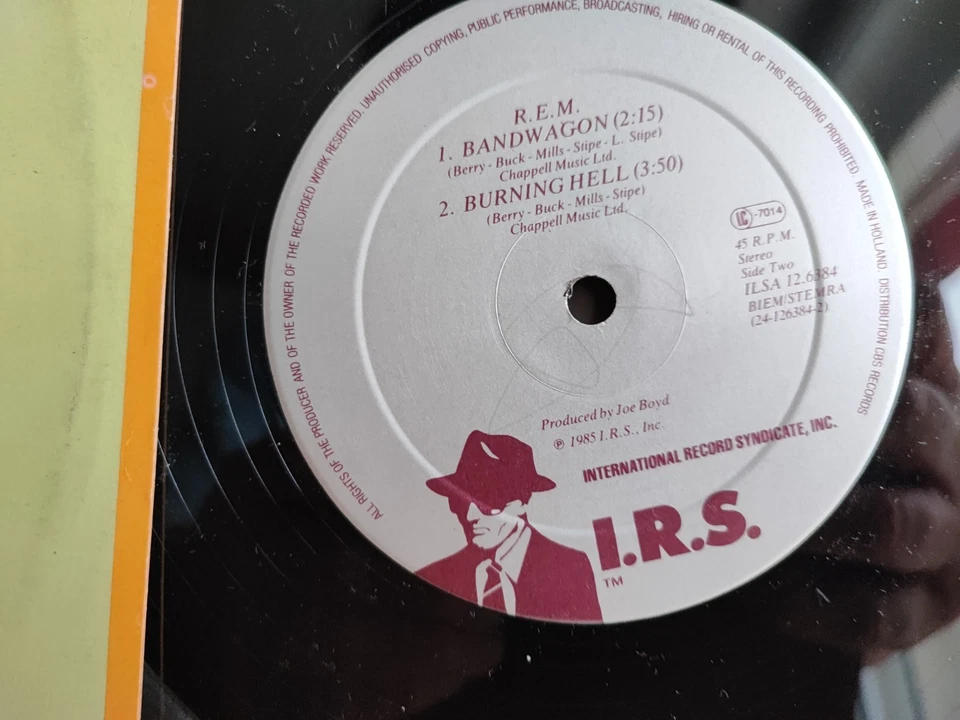 REM - R.E.M. – Can’t Get There From Here - 12" Maxi 45T / EX - Photo 3/3