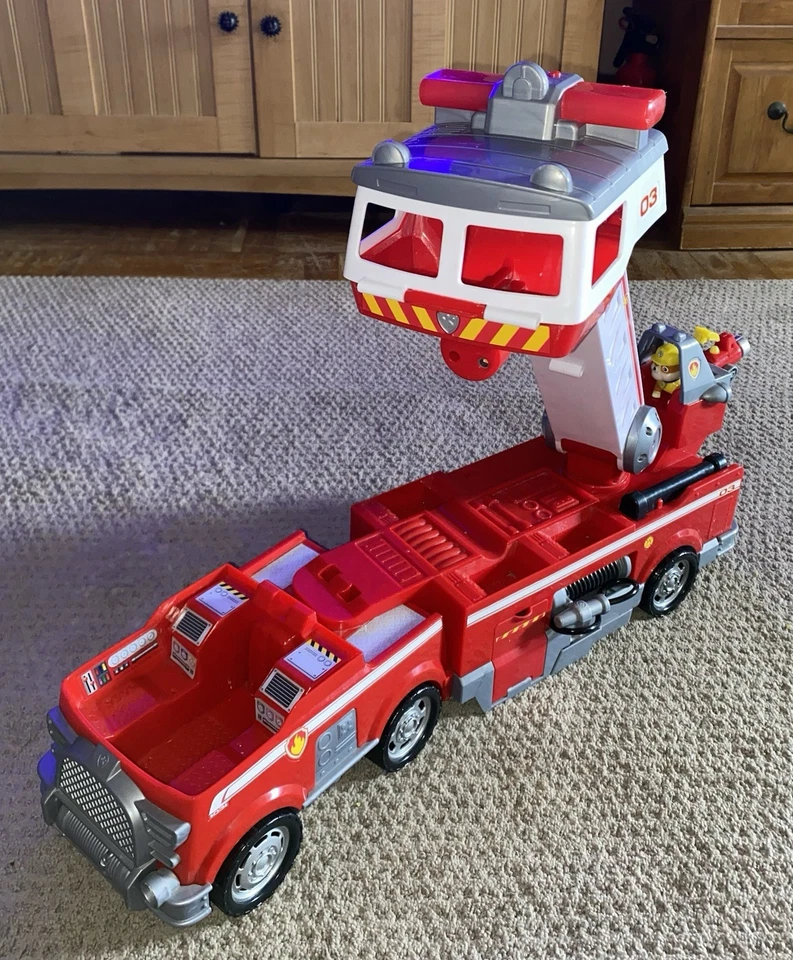 Paw Patrol 25" Ultimate Rescue Fire Truck w/Extendable 2 ft. Ladder Light &Sound - Image 4 of 4