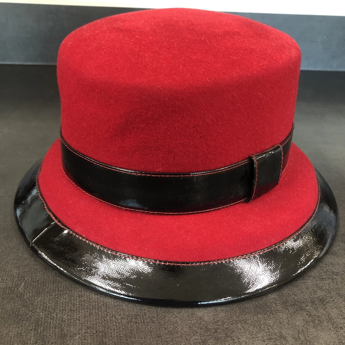 Bucket Hats Red 100% Wool Hats for Women for sale | eBay