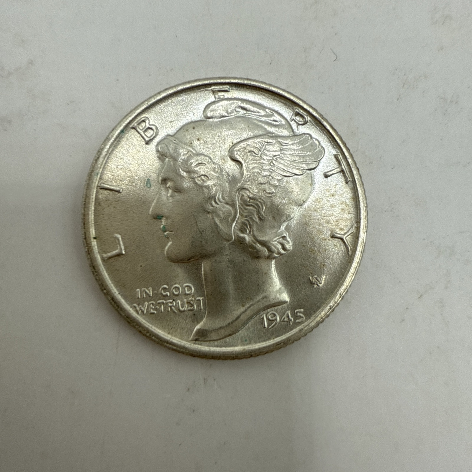 1945 -P Mercury Silver Dime BU #7493 | eBay