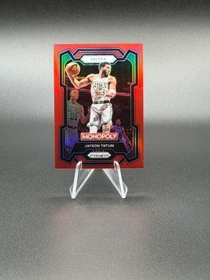 JAYSON TATUM 2023-24 Panini Prizm Monopoly #7 Red Prizm 15/99