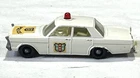 Vintage Matchbox Lesney Ford Galaxie Police Car No. 55/59