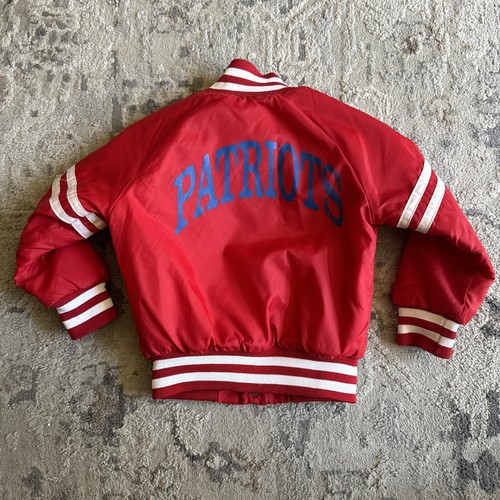 Vintage 1990s NFL New England Patriots Jacket - Kids / Youth Size 3 T Chalk Line - Bild 2 von 11