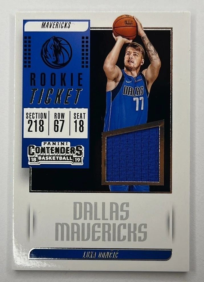 Luka Dončić Basketball Sports Trading Cards & Accessories