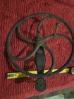 Antique Country Cast Iron Bobbin Spool Winder Hand Crank Table Clamp . — photo 2