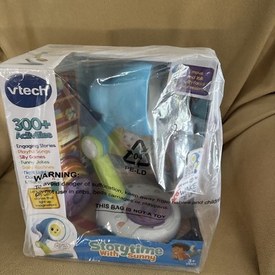VTech Storytime w/Sunny Interactive Learning Toy w/ Stories Green Blue Brand NEW