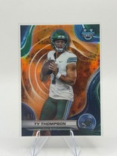Ty Thompson #61 01/25 Orange Refractor 2024 Bowman's Best University