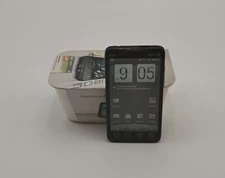 HTC EVO 4G Sprint PCS Android Smartphone Black | Works| Body in Rough Condition