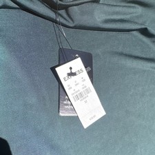 Express Dark Green Women's One Piece Bodysuit Size M Solid Opaque