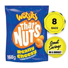 That’s Nuts Wotsits Really Cheesy Sharing Coated Peanuts 8 x 160g