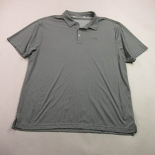 Travis Mathew Mens XL Polo Golf Shirt Short Sleeve Lightweight Outdoors Gray