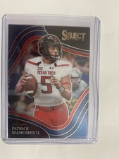 2022 Panini Select Draft Picks Field Level Blue Patrick Mahomes II #124