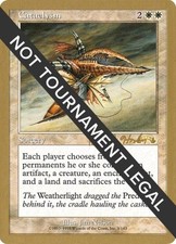 Cataclysm - 1998 Brian Hacker (EXO) - Light Play MTG World Championship Decks