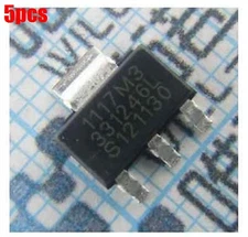 5Pcs 3.3V 800Ma SPX1117M3-L-3-3 SOT223 Exar DE3902 Voltage Regulator Low Drop pf