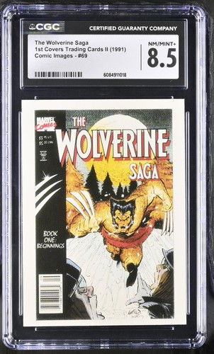 1991 Wolverine Saga 1st Covers Marvel Comics Presents Card #69 CGC 8.5 NM/MINT+
