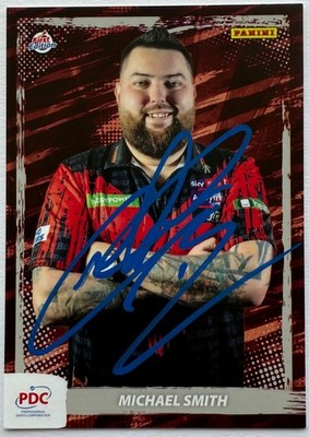Michael Smith Hand Signed 2024 Panini PDC Card Darts Autograph 1st Edition 1