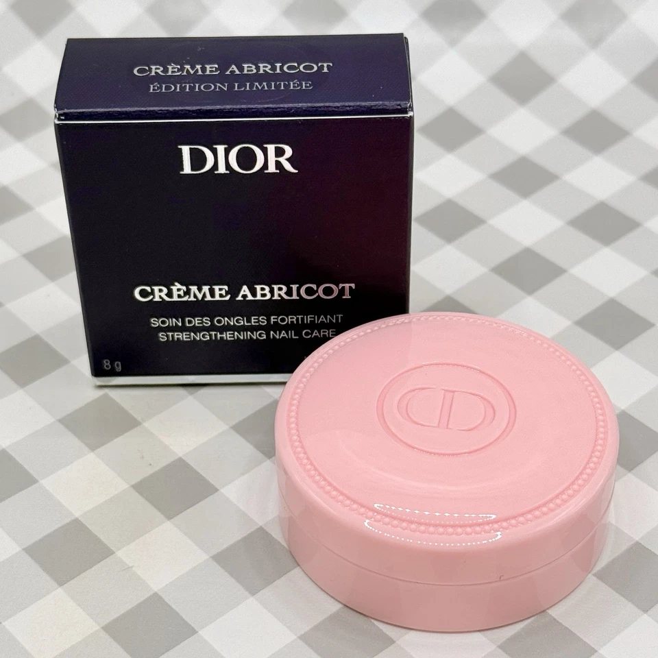 DIOR Crème Abricot Glowmania Ltd Ed Pink Nail Care Cream + Bolsa ••BNIB••🎁 - Imagem 2 de 4