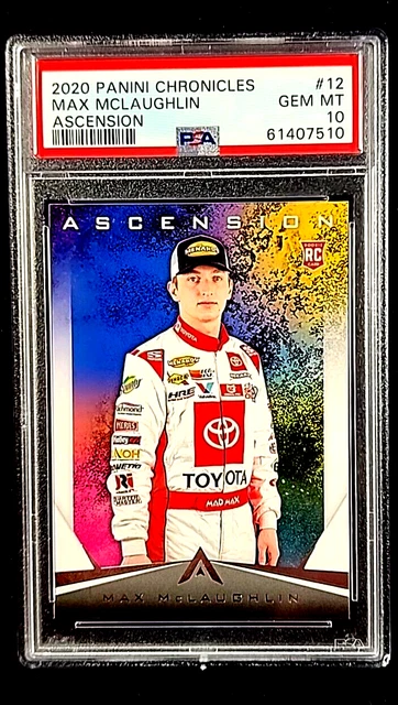 2020 Panini Chronicles Ascension #12 Max McLaughlin RC Rookie Card PSA 10 POP 1