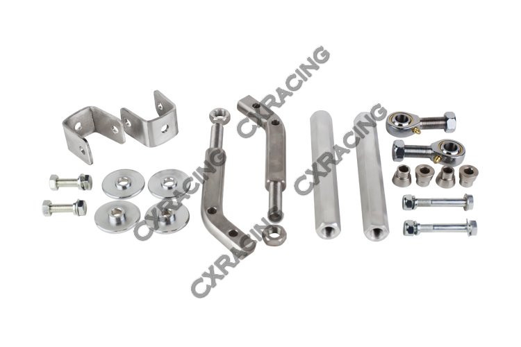 CXRacing Tension Arm Caster Link Control Tie Rods For Datsun